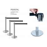 PEDESTAL CROMADO
