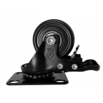 RODIZIO 2" - PLACA - COM FREIO